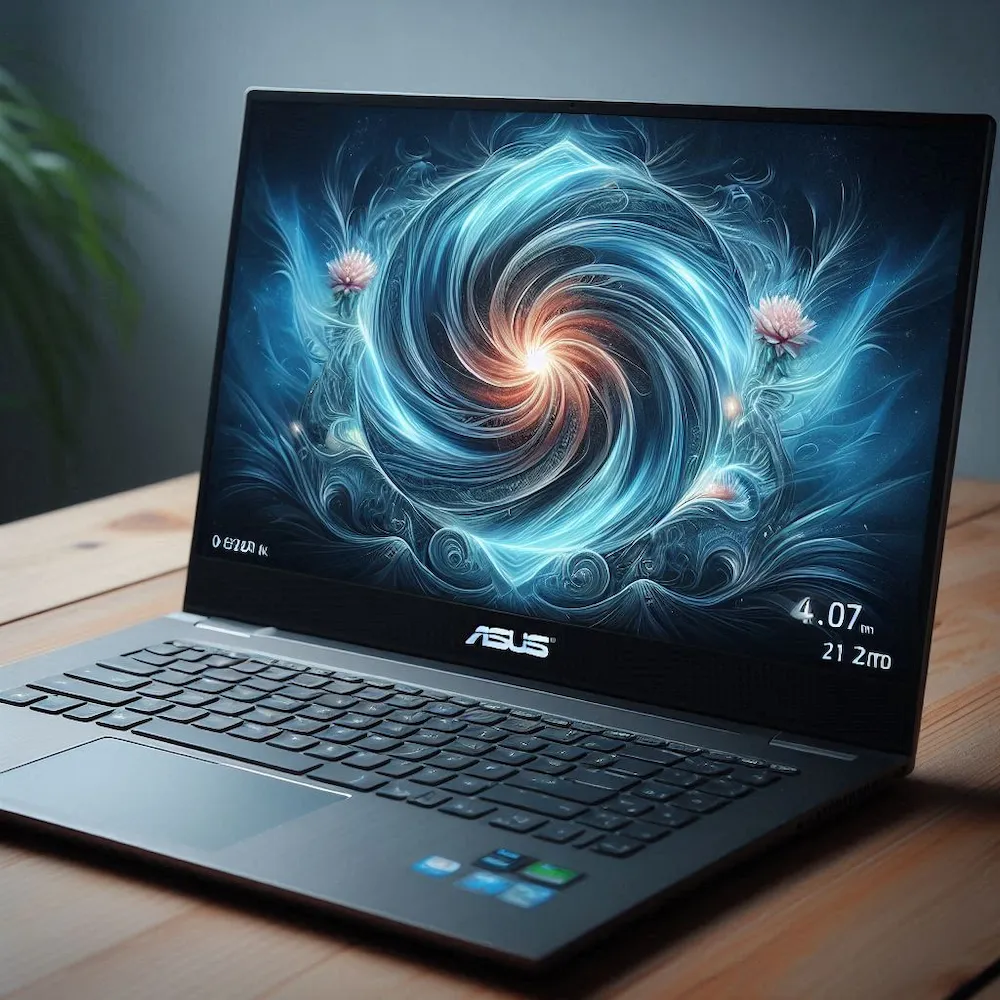 طراحی فانتزی از لپ تاپ ایسوس