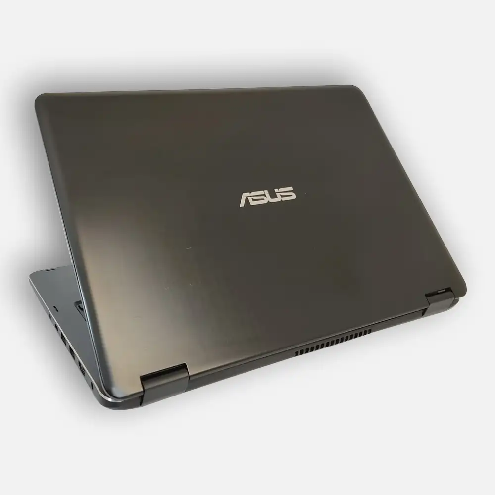 لپ تاپ چرخشی ایسوس zenbook q303ua i5 | تصویر پشت بدنه آلمینیومی