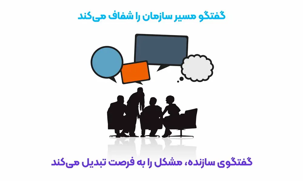 پیام - گفتگو مسیر سازمان را شفاف می‌کند