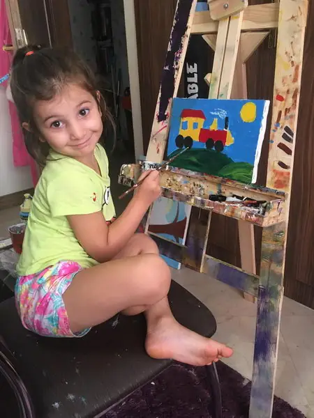 آثار هنرجویان زیب هوم - مزرعه هنرجوی ۵ ساله