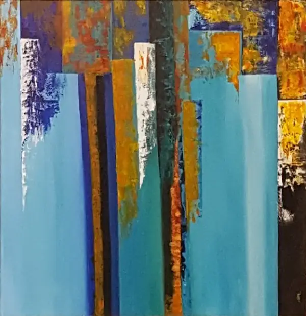 آثار سفارشی زیب هوم - نقاشی مدرن آبستره