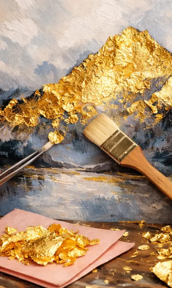 تابلوهای نقاشی ورق طلا طرح کلاسیک - هنر اصیل ایرانی در شادتل