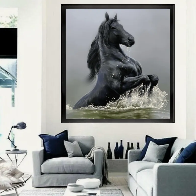 شوروم گالر زیب هوم - نقاشی پرش اسب